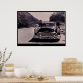 古いスクールビュイックポスター ポスター (キッチン)