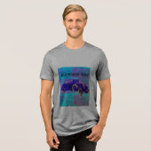 古いスクールライドTシャツ トライブレンドTシャツ (正面全面)