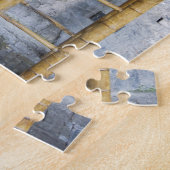 古いスタイルの竹椅子、シタン、浙江省 ジグソーパズル (側面)