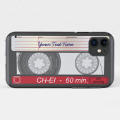 古いスタイルカセットテープiPhone 5カバー Case-Mate iPhoneケース (裏面(横))