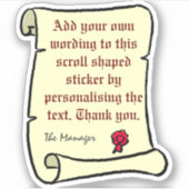 古いスタイル文字。 シール (正面)