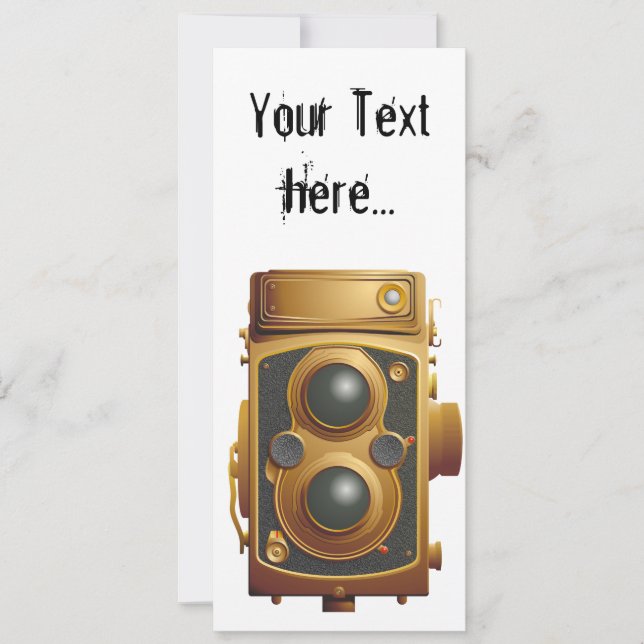 古いスチームパンクカメラ (正面)