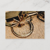 古いステージのコーチの名刺 名刺 (裏面)