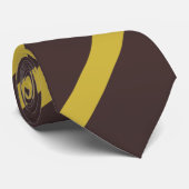 古いストライプの金ゴールド ネクタイ (ロール)