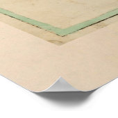 古いストラットフォードCTの地図（1824年） ポスター (角)