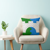 古いストーンブリッジズポピュレースバッジのシャー クッション (椅子)