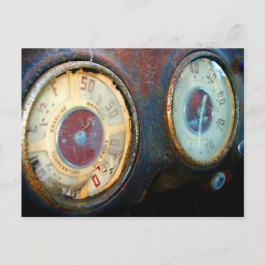 古いスピード ポストカード (正面)