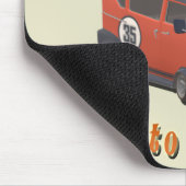 古いスピード​ – ルーツに戻る！ マウスパッド (コーナー)