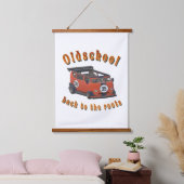 古いスピード – ルーツに戻る! 吊り下げ型タペストリー (寝室)