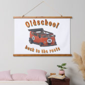 古いスピード​ – ルーツに戻る！ 吊り下げ型タペストリー (寝室)