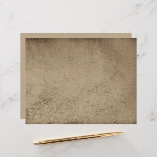 古いセピグランジア素朴の擦り傷 (正面/裏面インサイチュ)