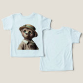 古いセーターのテディ、ヴィンテージ (デザイン正面&裏面)