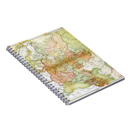 古いソビエト連邦ソビエト社会主義共和国連邦ロシアの1928地図 ノートブック (右側)