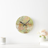 古いソビエト連邦ソビエト社会主義共和国連邦ロシアの1928地図 ラウンド壁時計 (ホーム)