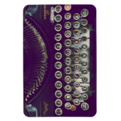 古いタイファッションドプライター マグネット (縦)