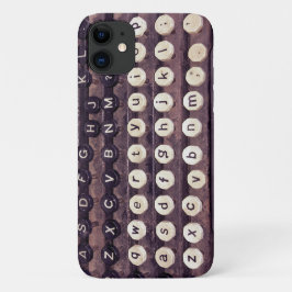古いタイプライターのキー iPhone 11 ケース