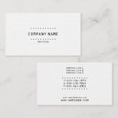 古いタイプライターの名刺のテンプレート 名刺 (正面/裏面)