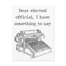 古いタイプライターの関係者へのメ選ッセージ