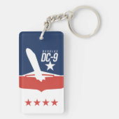 古いタイマジェットキーチェーン キーホルダー (裏面)