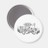 古いタイマラジオ マグネット (正面/裏面)