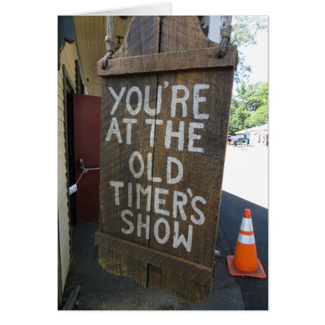 古いタイマーの表示 (正面)