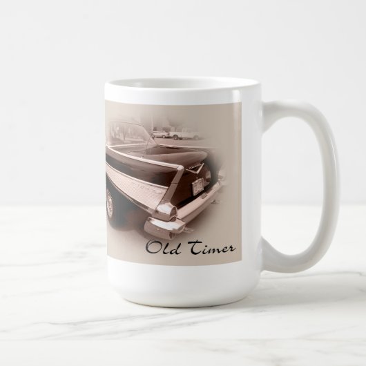 古いタイマー57シボレー コーヒーマグカップ (右)