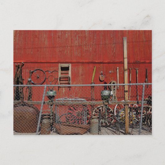 古いツールの写真ユニーク ポストカード (正面)