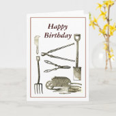 古いツール カード (黄色い花)