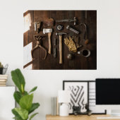 古いツール ポスター (ホームオフィス)