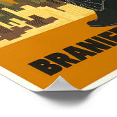 古いテキサス州旅行ポスター ポスター (角)