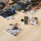 古いテキサス州納屋。 ジグソーパズル (側面)