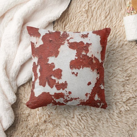 古いテクスチャの背景にひびの入ったコンクリートヴィンテージが表示されました クッション (ブランケット)