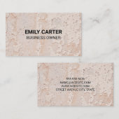 古いテクスチャウォール 名刺 (正面/裏面)