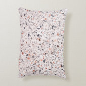 古いテラッツォのテクスチャ、ハンパーパターン。 アクセントクッション (裏面(縦))