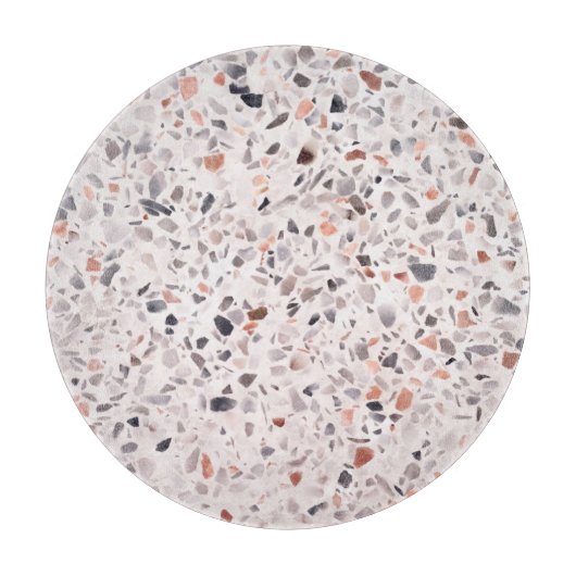 古いテラッツォのテクスチャ、ハンパーパターン。 カッティングボード (正面)