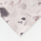 古いテラッツォのテクスチャ、ハンパーパターン。 フリースブランケット (角)