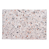 古いテラッツォのテクスチャ、ハンパーパターン。 枕カバー (裏面)