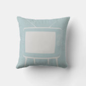 古いテレビ クッション (裏面)