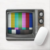 古いテレビ マウスパッド (マウス)