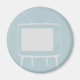 古いテレビ マグネット