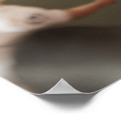 古いテーブルサッカー選手 ポスター (角)