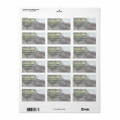 古いテーマの、切り裂かれたseを持つトラックの内側から見る ラベル (フルシート)