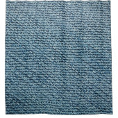 古いデニム生地の背景テクスチャ。抽象芸術、anc シャワーカーテン (正面)