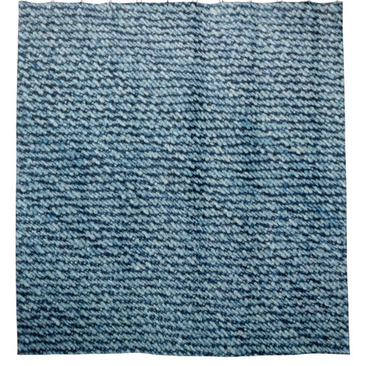 古いデニム生地の背景テクスチャ。抽象芸術、anc シャワーカーテン (正面)