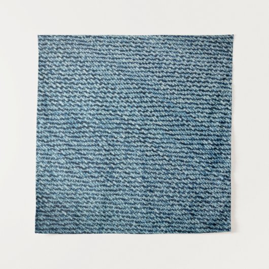 古いデニム生地の背景テクスチャ。抽象芸術、anc タペストリー (正面)