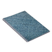 古いデニム生地の背景テクスチャ。抽象芸術、anc ノートブック (右側)