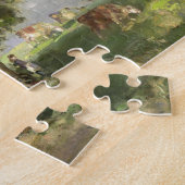 古いトネリコ(キャンバスの油) ジグソーパズル (側面)