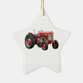 古いトラクターのオーナメント セラミックオーナメント (右)
