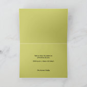 古いトラクターのクリスマスカード：クリスマスシーズン シーズンカード (内部)