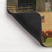 古いトラクターの愛国心が強いマウスパッド: Allis Chalmers マウスパッド (コーナー)